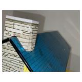 Vintage Louis Marx Metal Two-Story Colonial Doll House with Original Box