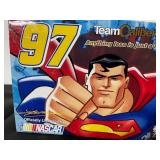 Sealed Team Caliber 1:24 Superman Justice League #97 Sharpie Ford Taurus Die-Cast NASCAR Replica