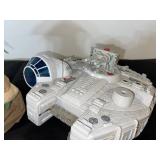 Star Wars Grogu Figure and Millennium Falcon Toy Vehicle Set