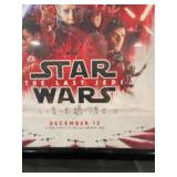 Framed Star Wars: The Last Jedi Movie Poster