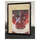 Framed Star Wars: The Last Jedi Movie Poster