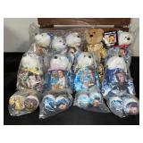 Elvis Presley Collectible Plush Bear Set Including Stamp Bear