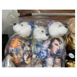 Elvis Presley Collectible Plush Bear Set Including Stamp Bear