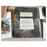 Framed Photos, Archie Boyd Slate Roofing Tile, Prints, and More