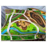 2 John Deere Play Rugs - Farm and Construction Site