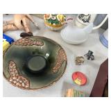 Assorted Collectibles, Steins, Wig, and More