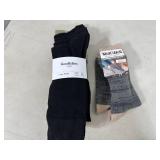 New Muk Luks Socks and 5 Pack Dress Socks