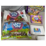 Assorted Candy, Blow Pops, Andes Mints, Tootsie Pops, and More