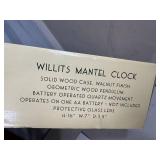 Frank Lloyd Wright Collection Willits Mantel Clock with Box