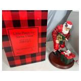 Department 56 Christmas Houses, Bachmans Santa Figurines