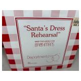 Department 56 Christmas Houses, Bachmans Santa Figurines