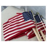 30 New USA American Flags - 8 inch X 12 inch