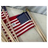 30 New USA American Flags - 8 inch X 12 inch
