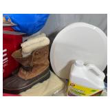 Sorel Snow Boots, Garage Items, Saws, Tools, Etc