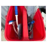 Portable Vac, Orbital Buffer, Window Washing Stuff, Drain Snake, and More