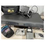 Stereo, Cameras, GPS, DVD Player, Assorted Electronics