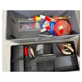 2 Tackle Boxes with Fishing Lures and Tackle