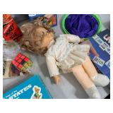 Vintage Toys, Games, Doll, and More