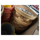 Assorted Faux Plants, Home Decoration, Hand Towels, Heavy Metal Shelf, and More