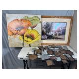 Large Wall Decor, Canvas, Metal Art, and Framed Piece