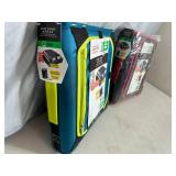 2 New Five Star Zipper Binders