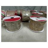19 New Rolls of Decorative Wired Ribbon - $246 retail!