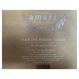 New Reversible Berber Throw Blanket