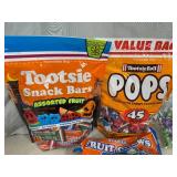 Assorted Candy, Dots, Fruit Chews, Blow Pops, Sugar Babies, Tootise Pops, and More
