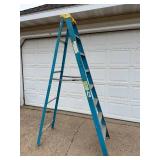 Werner 8 ft Fiberglass Step Ladder