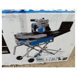 New Kobalt 10 inch Wet Tile Saw with Sliding Table and Stand - Missing One Panel