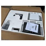 New Kobalt 10 inch Wet Tile Saw with Sliding Table and Stand - Missing One Panel