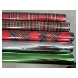 5 New Rolls of Gift Wrapping Paper
