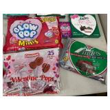 Assorted Candy, Blow Pops, Mamba, Charms, Andes Mints, Cotton Candy, Dubble Bubble, and More