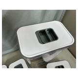 4 New Airtight Food Storage Containers