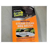 New Mr Bar-B-Q Scrub Daddy Bristle Free Steam Clean Grill Brush