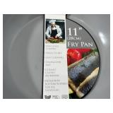 New 11 inch Ceramic Coated Aluminum Induction Safe Frying Pan