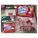 Assorted Candy, Chocolate Cherries, Andes Mints, Blow Pops, Charms, and More
