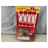 New 8 Pack of Ruby Holding Hands Magnetic Silicone Ties / Organizers