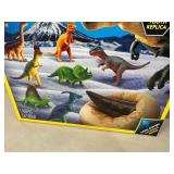 New National Geographic Dinosaur Advent Calendar with 24 Dinosaurs and T-Rex Tooth Replica
