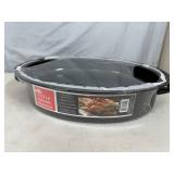 New Enamel Roaster Pan with Lid