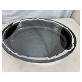 New Enamel Roaster Pan with Lid