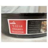New Enamel Roaster Pan with Lid
