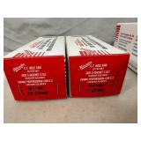 4 New Milwaukee Carbide Tooth Hole Saws - 4 Sizes