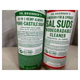 2 New Bottles of Dr. Bronner