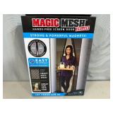 New Magic Mesh Hands-Free Magnetic Screen Door - Deluxe