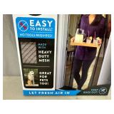 New Magic Mesh Hands-Free Magnetic Screen Door - Deluxe