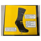 2 New Pairs of Dewalt Work Socks - Non-Binding Crew Socks