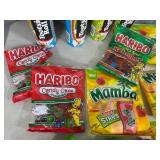 Assorted Candy, Haribo Gummies, Tootsie Rolls, Mamba, and More