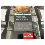 New Roaster Pan with V Rack