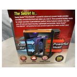 New Handy Heater Pure Warmth Ceramic Space Heater with LED Lights